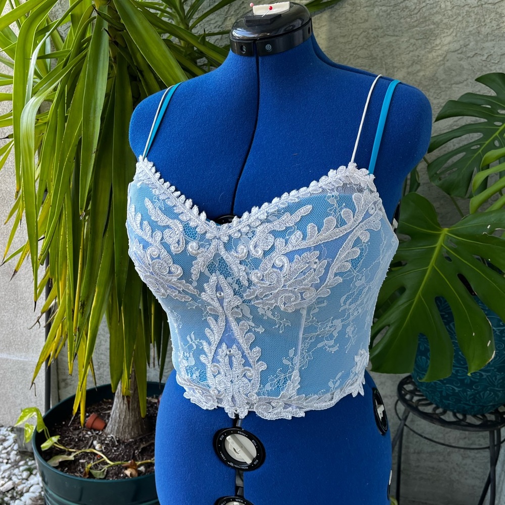 Lace Bridal Corset Top